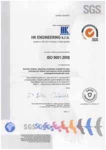 ISO 9001:2008 CZ
